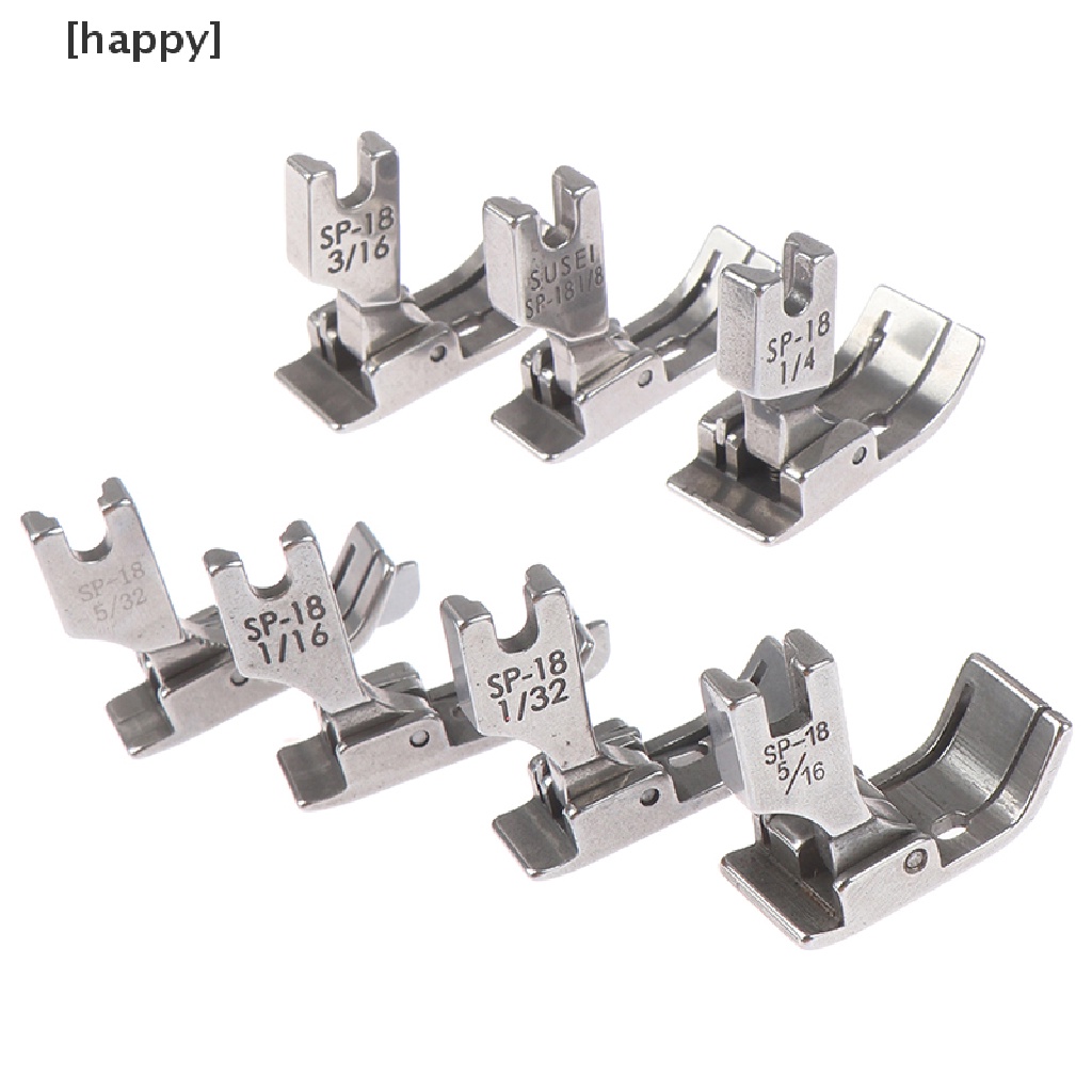 1pc Presser Foot Kanan Dan Lebar Bahan Full Steel Untuk Mesin Jahit