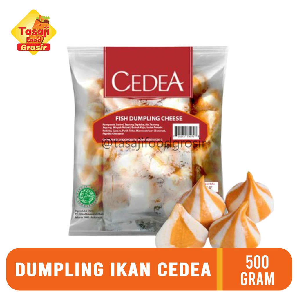 

Dumpling Ikan Isi Keju/Ayam Cedea