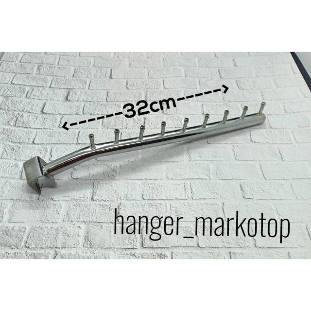 Hanger suling 9 paku u kotak tekuk /cantolan kotak