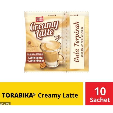 

Torabika Creamy Latte 25gr x 10 sachet