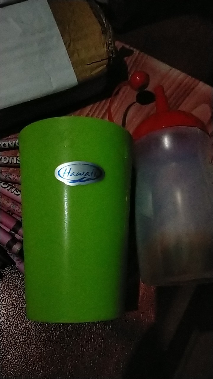 Batamgrosir.id | Gelas Air Minum Plastik - Cangkir Motif - Gelas Minum Hawaii 5547