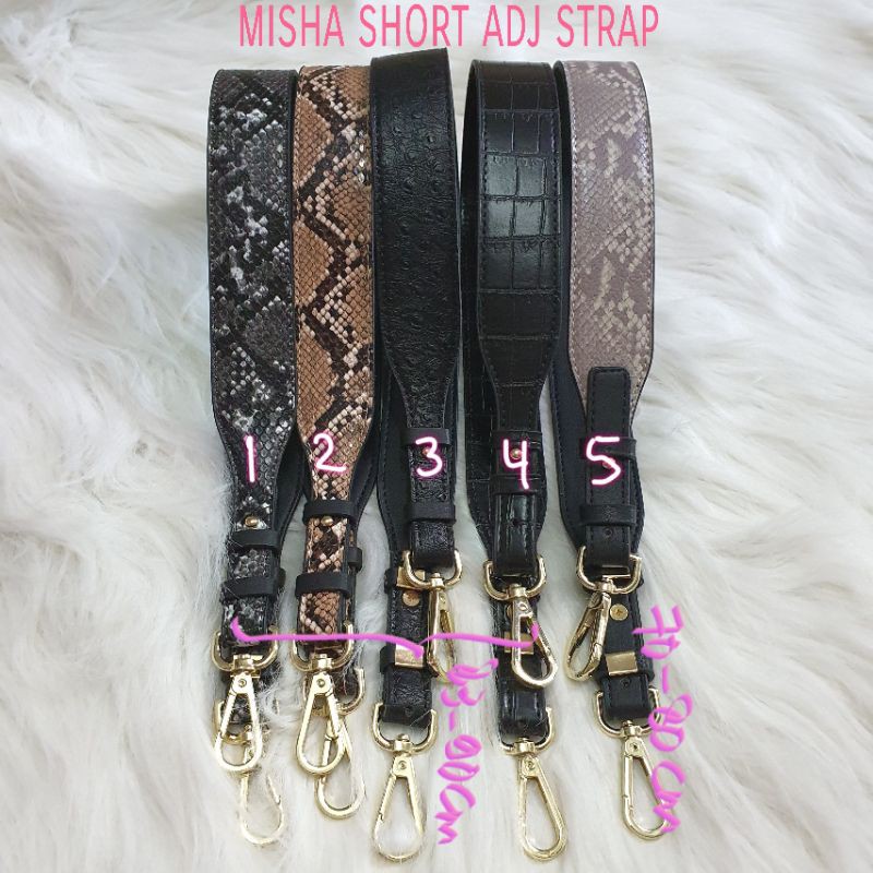 Misha Short Adjustable Bag Strap / tali tas