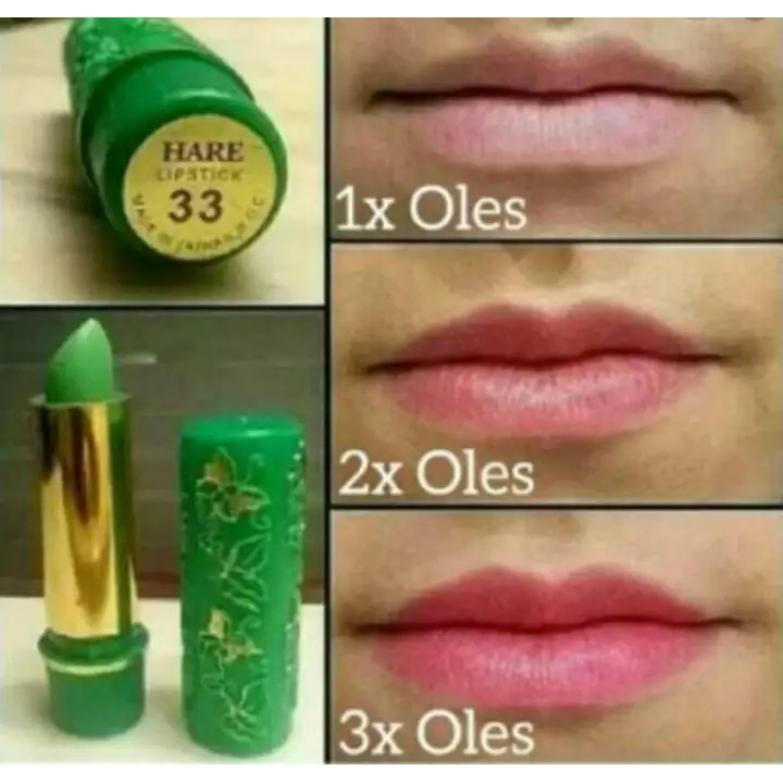 Lipstik Arab Lipstik Hare Hijau (1PCS)