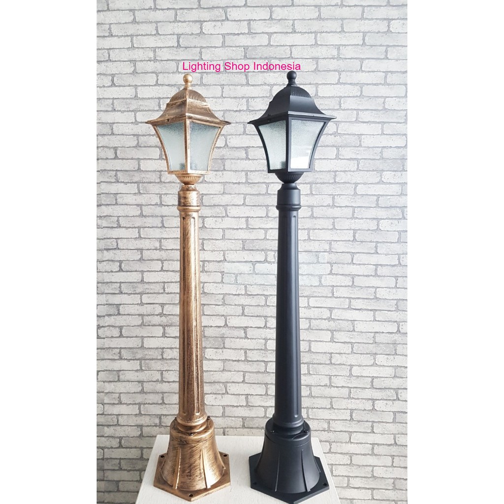 L6050 Lampu  Taman stand berdiri waterproof pilar pagar 