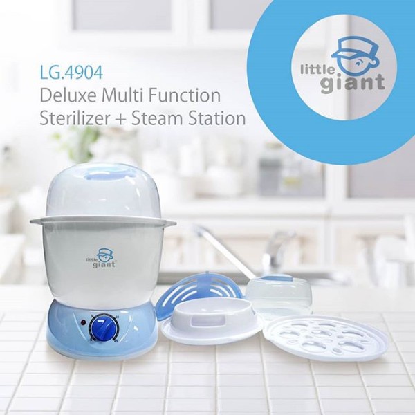 Castle - Little Giant Sterilizer Steam Station - Steril Botol Susu - Penghangat Makanan