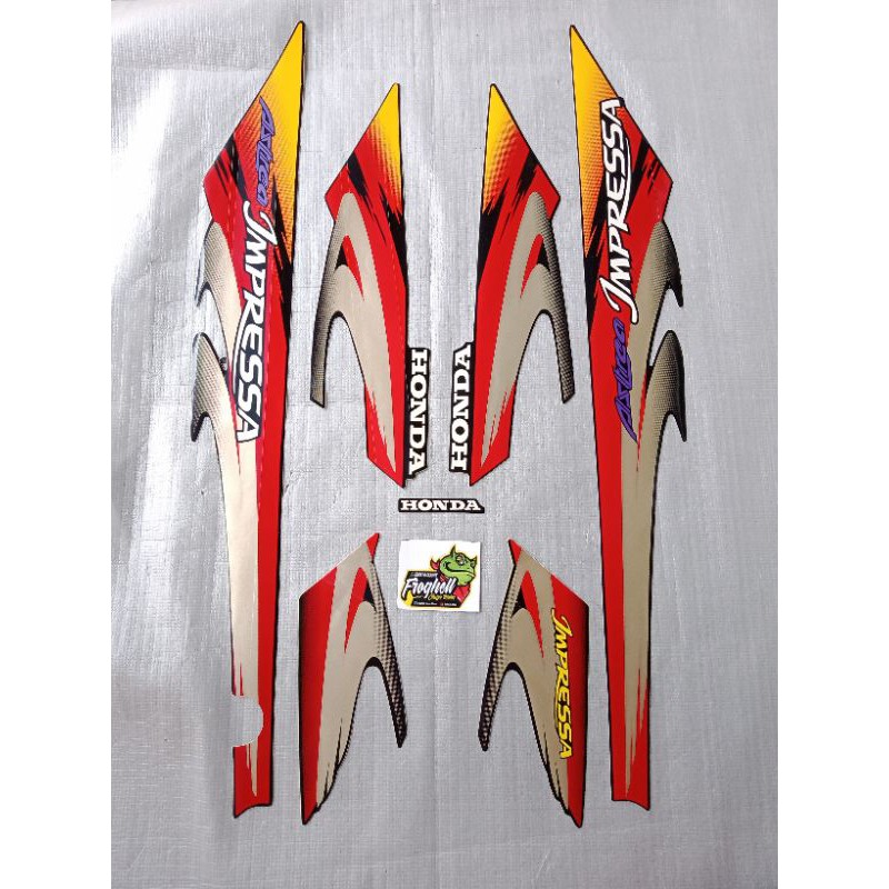 striping Honda Grand Impressa.