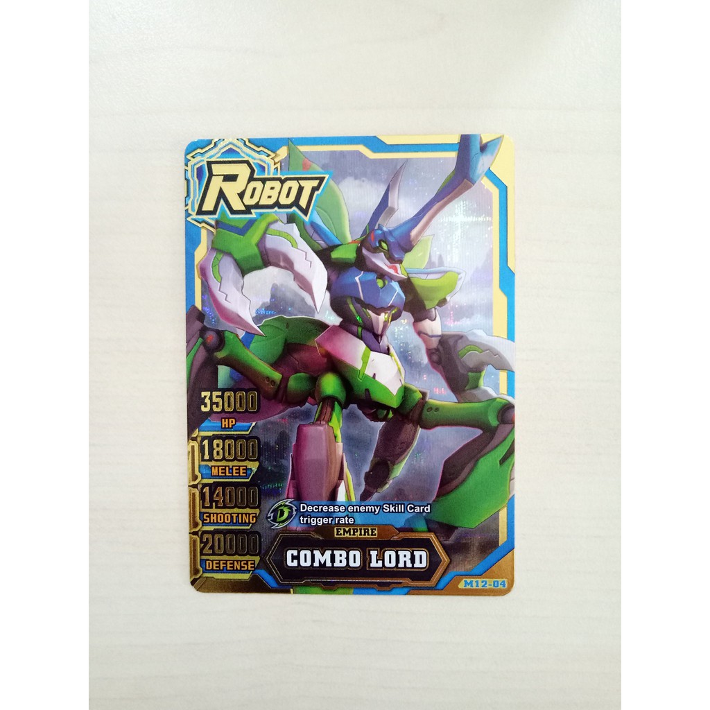 Hero of Robots NGV6 Gold Robot Combo Lord