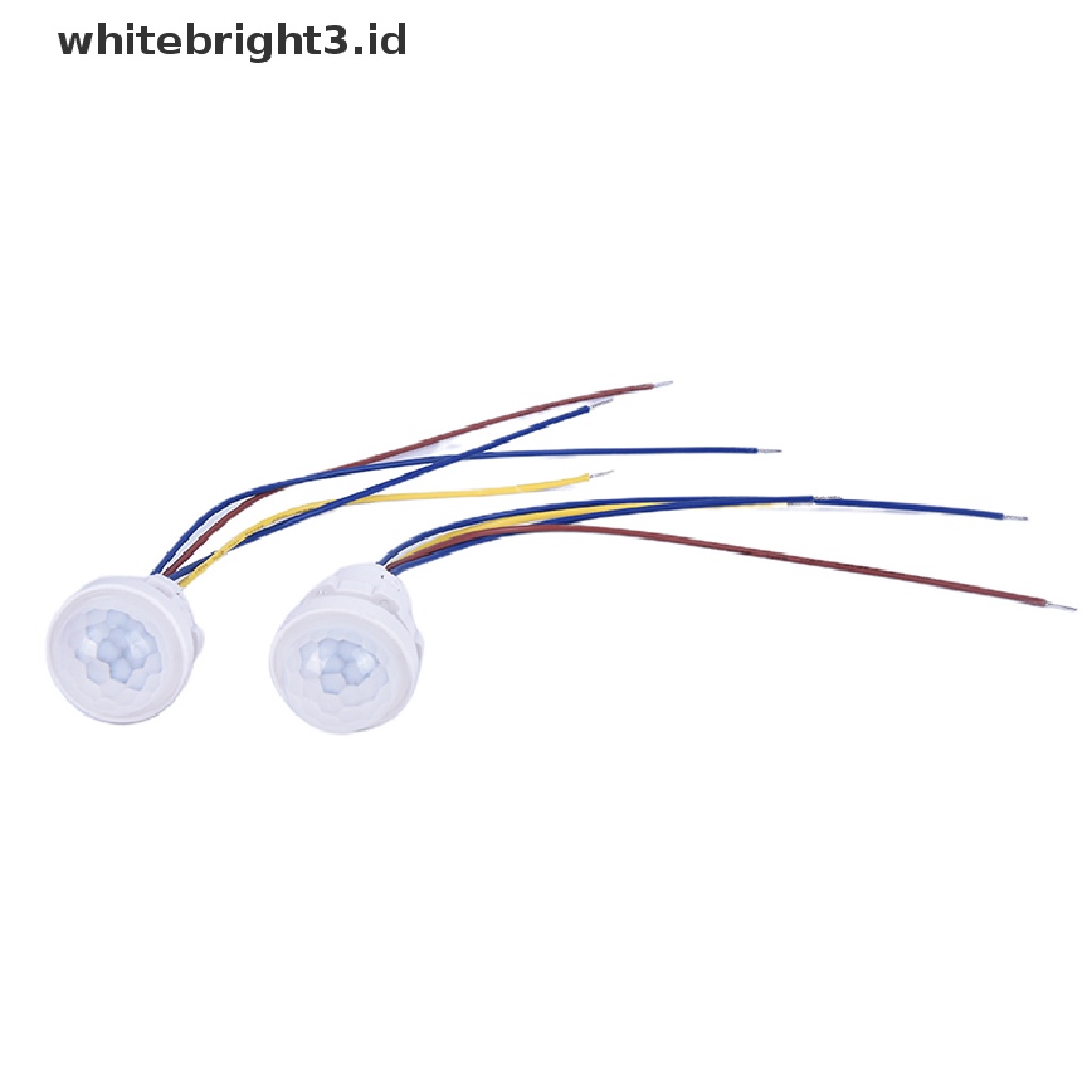 (whitebright3.id) Lampu Malam Led Dengan Sensor Gerak Infrared Untuk Rumah / indoor / outdoor