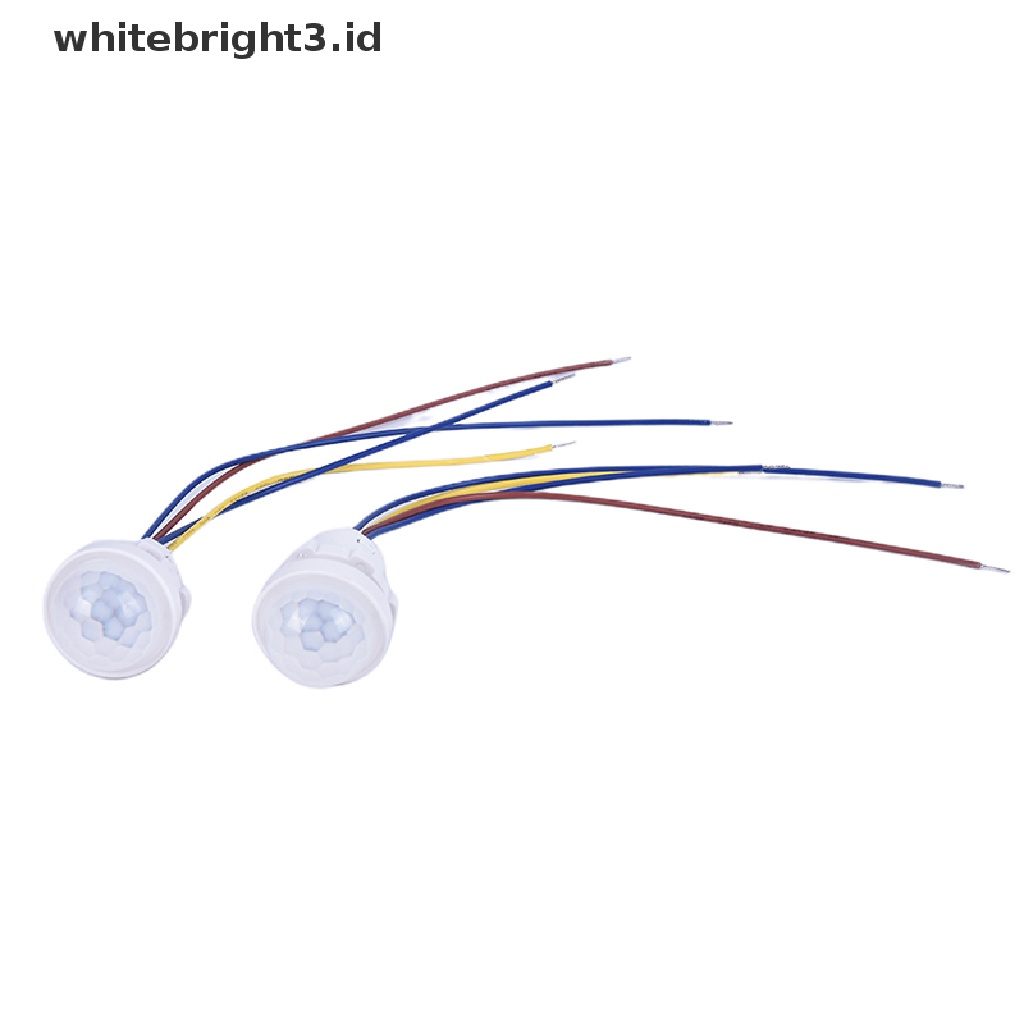 (whitebright3.id) Lampu Malam Led Dengan Sensor Gerak Infrared Untuk Rumah / indoor / outdoor