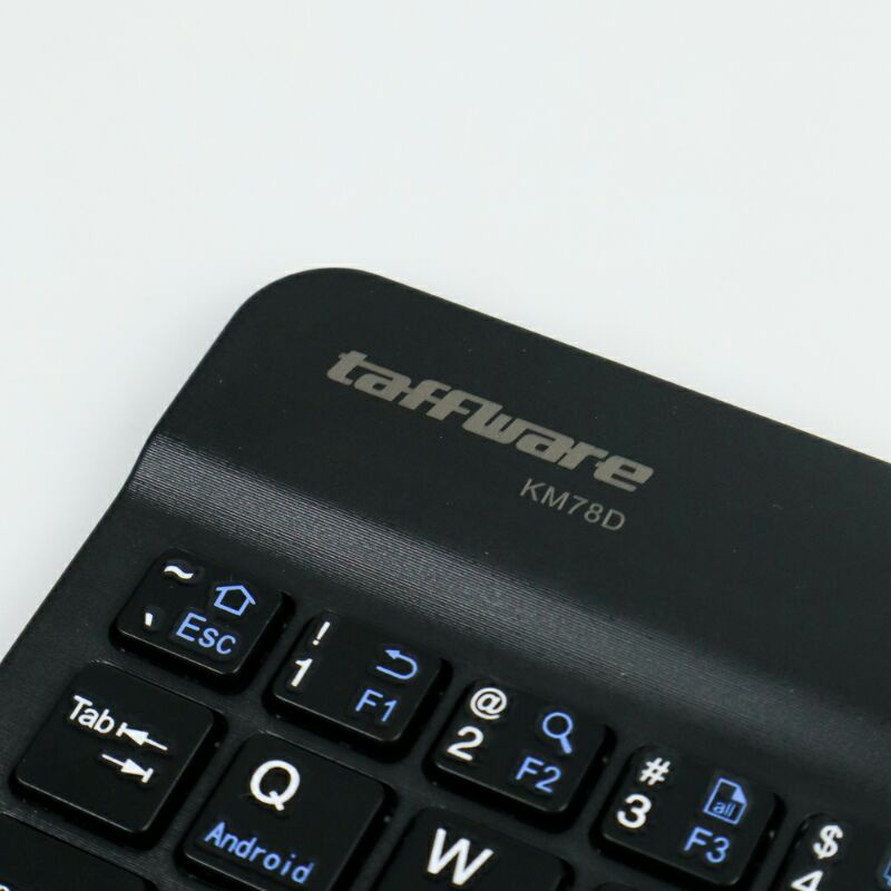 TaffWare Bluetooth Keyboard Rechargeable Km78d