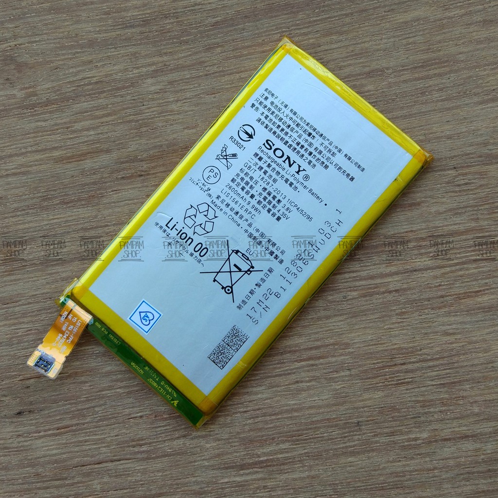 Baterai Sony Xperia Z3 Mini Compact C4 Docomo LIS1561ERPC Original OEM Batrai