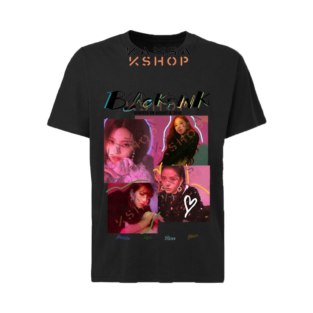 BAJU BLACKPINK TSHIRT BLACKPINK IN YOUR AREA TOUR MERCHANDISE SABLON A3