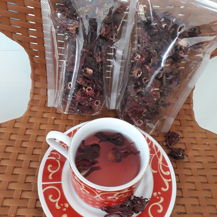 

teh rosella, rosella kering, diet praktis, diet sehat
