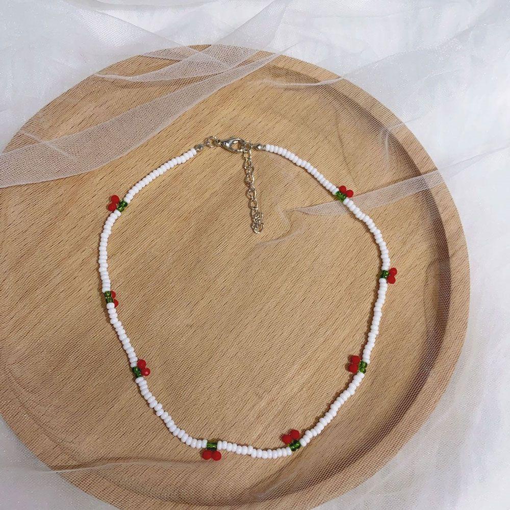 Kalung Tali Kepang Transparan Gaya Boho Untuk Wanita