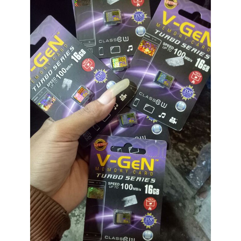 Memori Card V-Gen 16Gb Original 100%  Murah