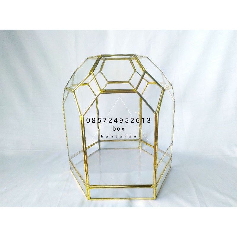 box seserahan terarium / box hantaran terarium