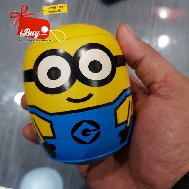 Minion Bob Cute Small 9cm Mainan Anak Hiasan Meja Air Punch