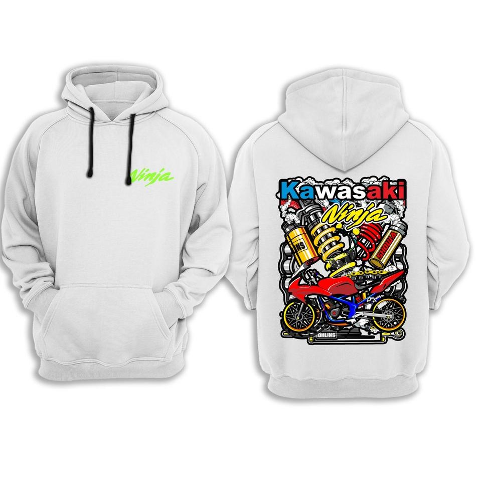 [KODE PRODUK JAW9U3341] JAKET SWEATER HOODIE NINJA RR / HOODIE KAWASAKI NINJA RR THAILOOK /HOODIE SU