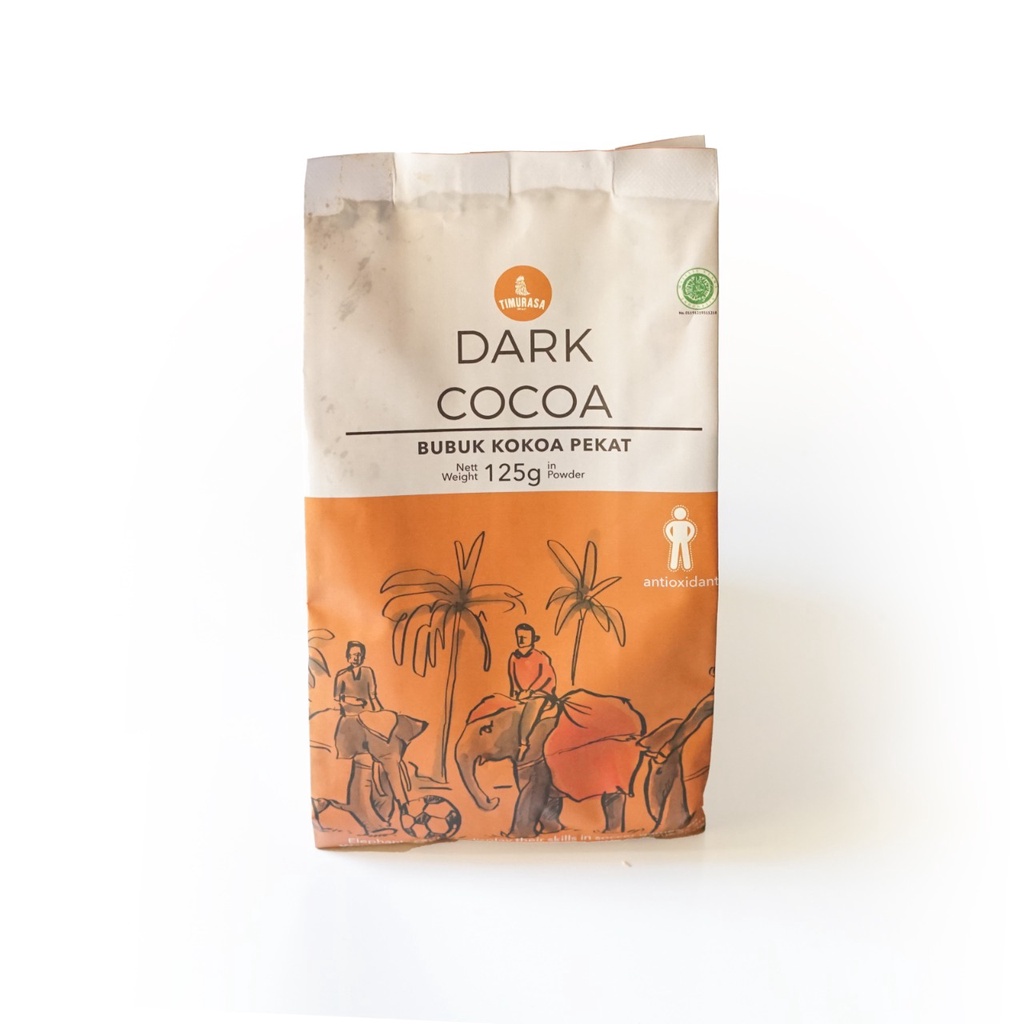 Timurasa Dark Cocoa Powder 125 gr