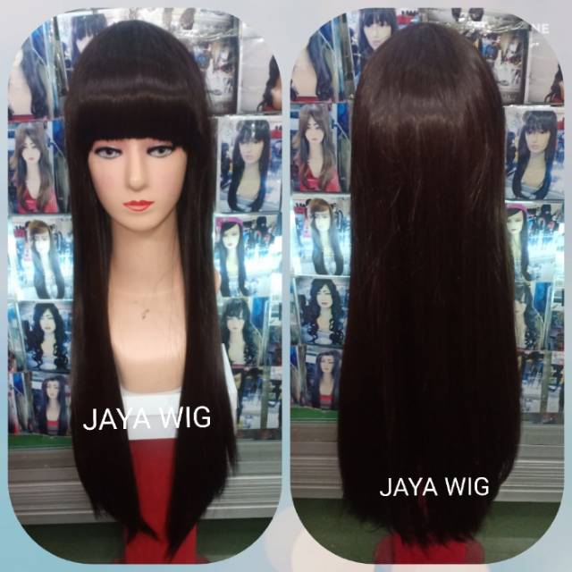 WIG LURUS PANJANG PONI DEPAN