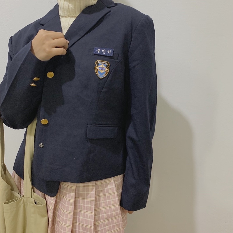 korean academia blazer