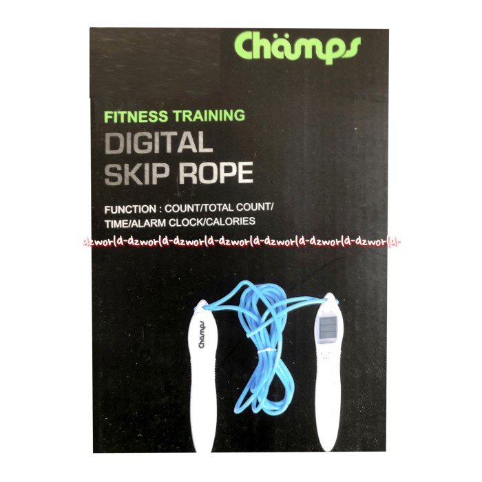 Lucu Champs Fitness Training Digital Rope Skipping Tali Skiping Loncat Tali Bagus
