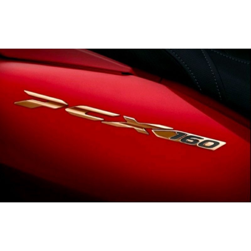 Emblem logo PCX 160 2021 Original AHM isi 1 pcs
