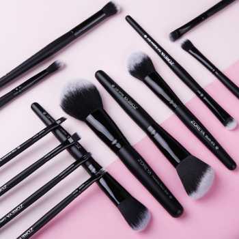 Kuas Make Up Brush Make Up 15 Set Zoreya denga Pouch - ZZ15