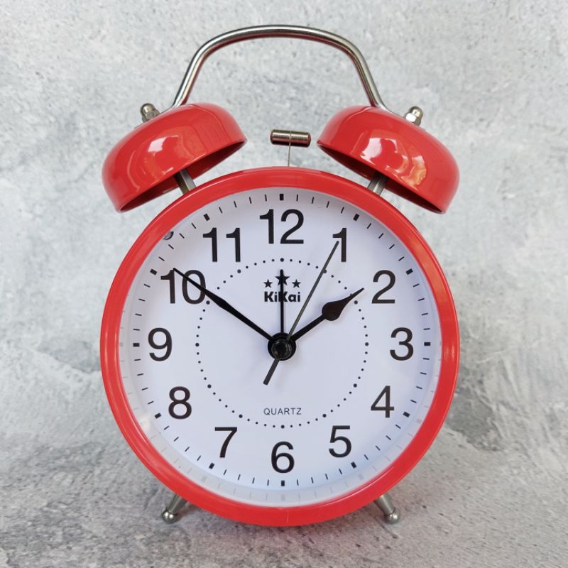 Jam Weker Besar Kring Besi Jam Beker Alarm Jumbo Kring Lonceng Ukuran 16cm