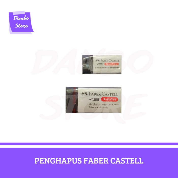 

PENGHAPUS / ERASER FABER CASTELL HITAM