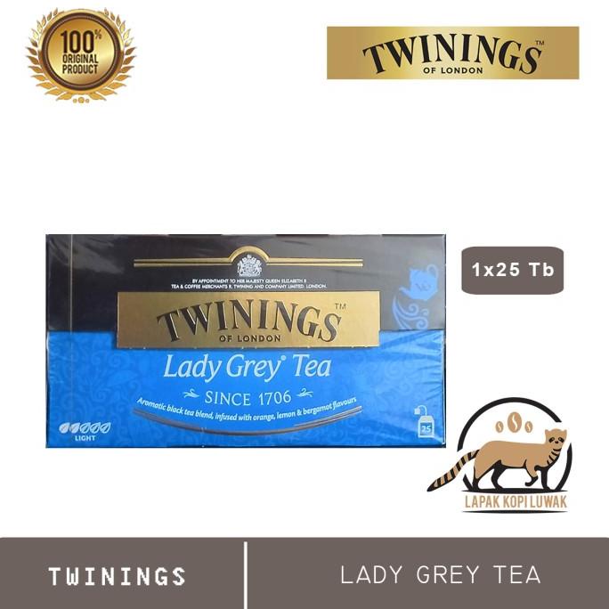 

[ COD ] Twinings Tea varian Lady Grey Tea STOK TERBATAS Kode 1107