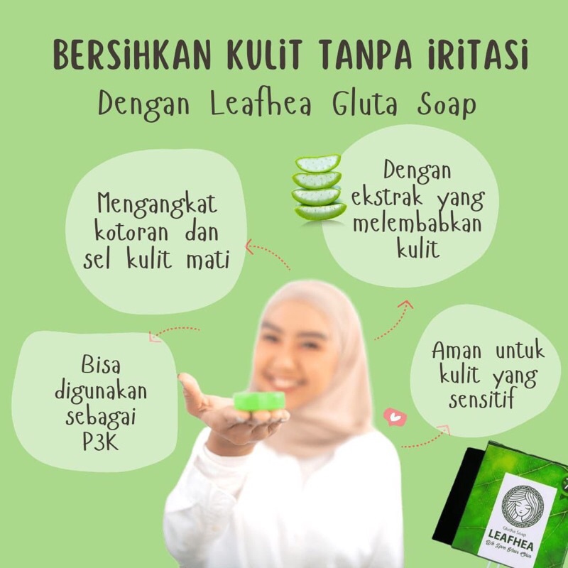 SABUN LEAFHEA ORIGINAL 100%