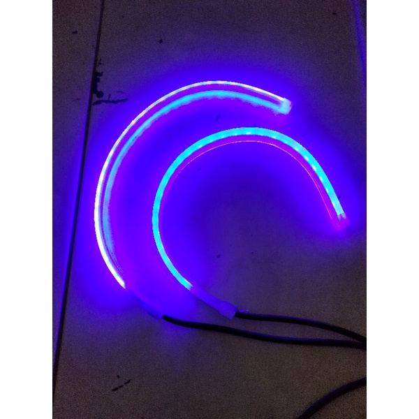 led alis motor dan mobil 12volt sein runing panjang 30 cm