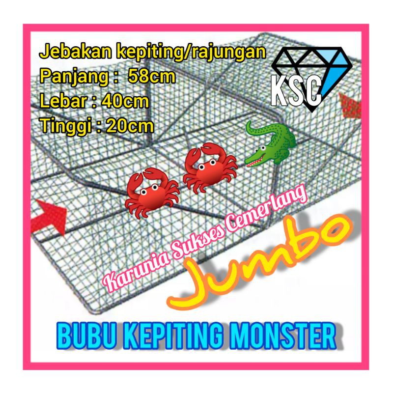 PERANGKAP KEPITING JUMBO / BUBU KEPITING / JEBAKAN KEPITING