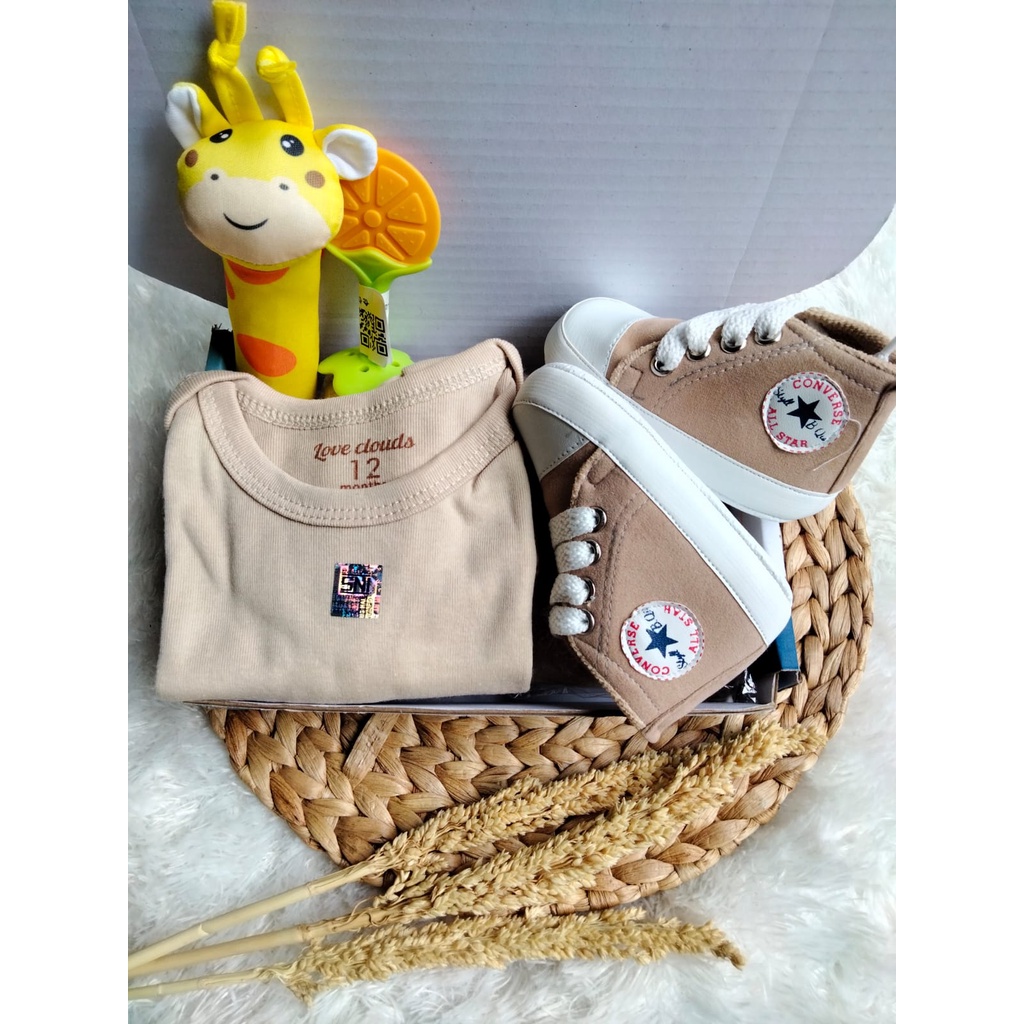 HAMPERS LAHIRAN BAYI LAKI LAKI PREMIUM KADO LAHIRAN-Coklat5