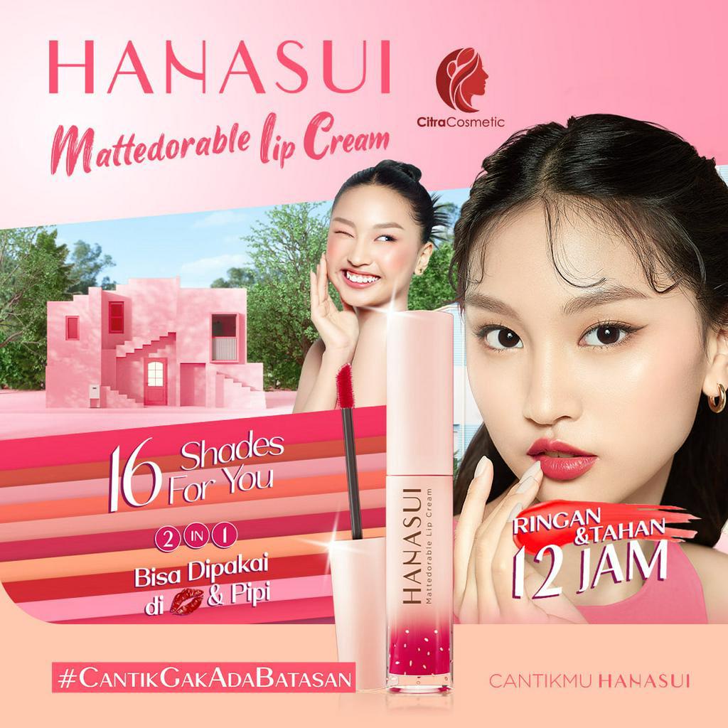 Hanasui Mattedorable Lip Cream Series