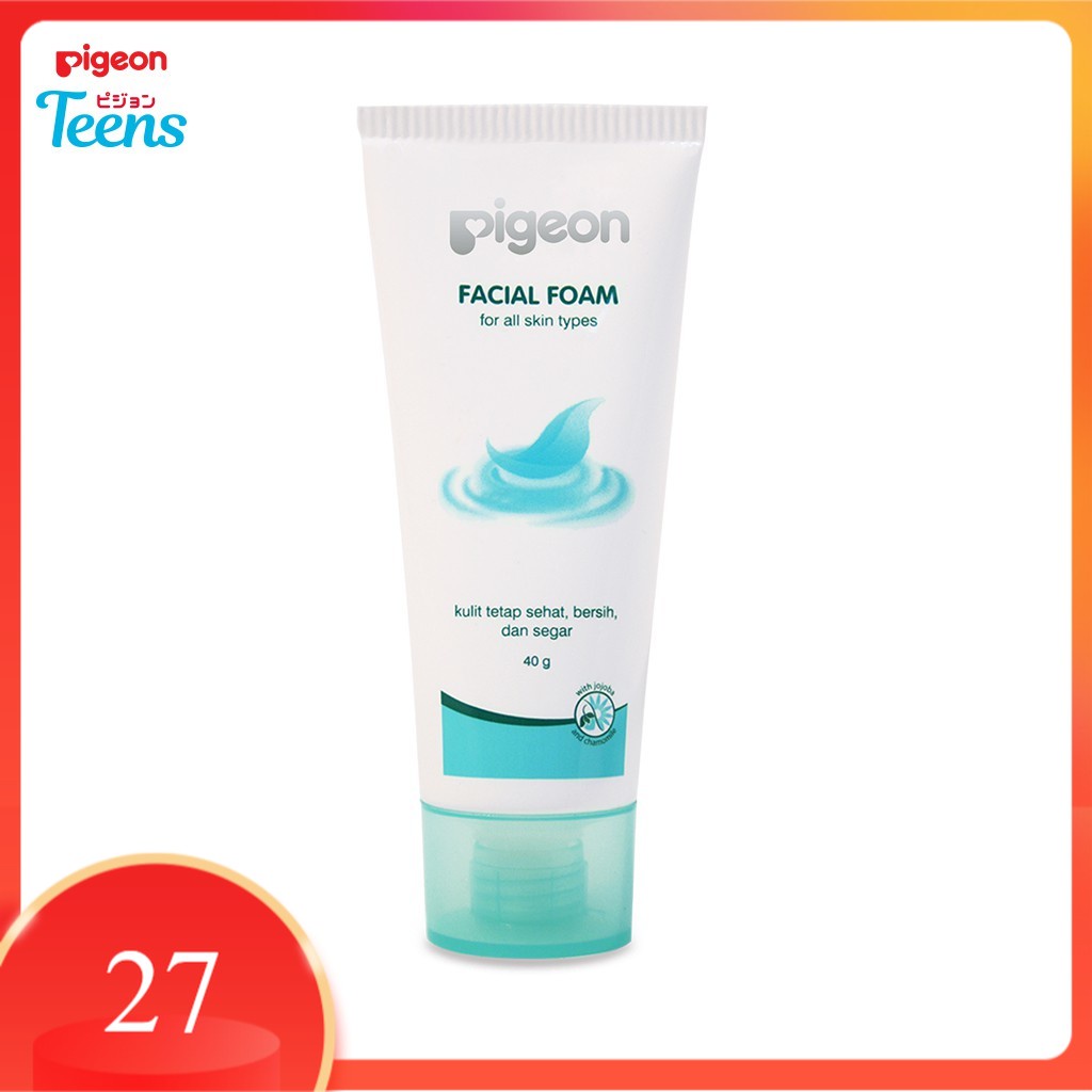 Pigeon Teens Facial Foam for All Skin Types / Sabun Muka / Pembersih Wajah 40ml