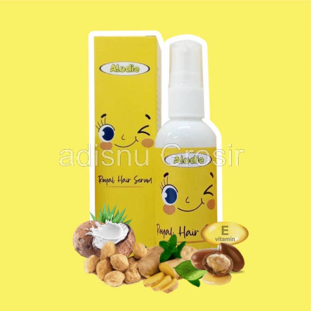 Alodie Royal Hair Serum Minyak Kemiri Serum Penyubur Rambut Anak 100% Original