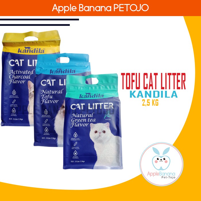 KANDILA Soya Tofu Cat Litter 7 Liter - Pasir Kucing Kandila 7L Murah