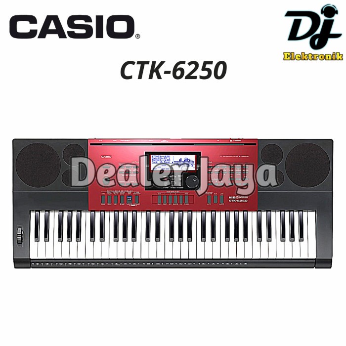 Keyboard Arranger Casio CTK6250 / CTK-6250 / CTK 6250 - 61 key