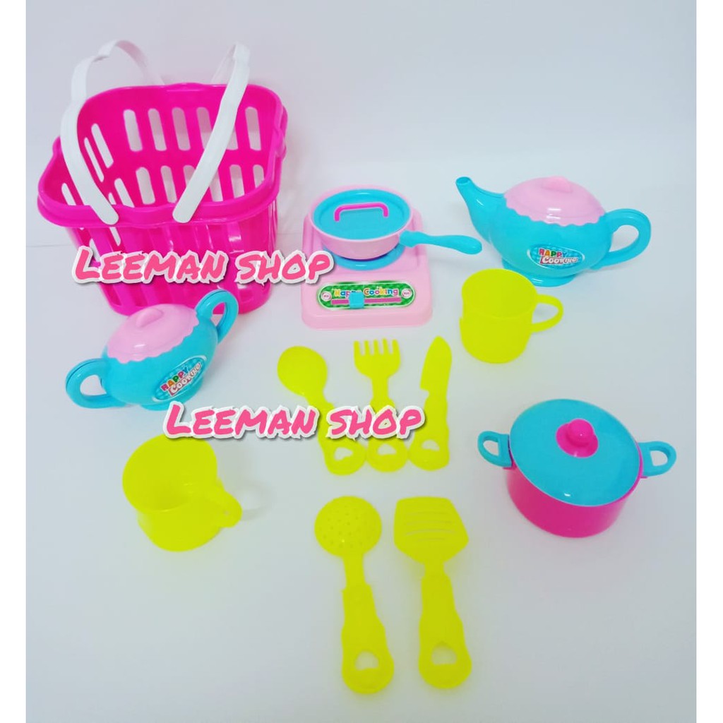 MAINAN MASAK MASAKAN KERANJANG SET FB-803