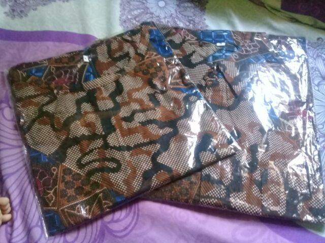 Bayar Dirumah ((cod)) || Tunik Batik Motif Seragam Batik Dianputri Baju Batik Wanita