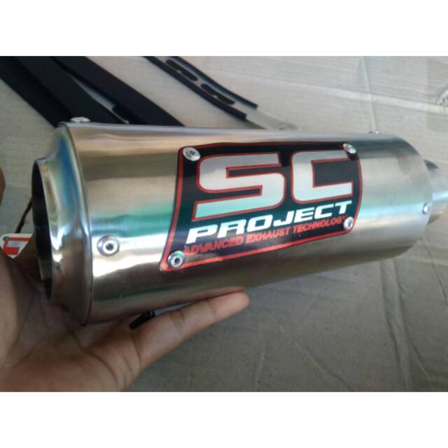 Kenalpot racing slencer SC PROJECT