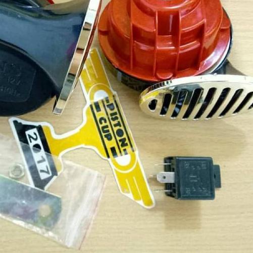 ➶ Klakson Keong Double + Relay / Klakson Keong + Relay All / Klakson Keong Double Motor Mobil ✼