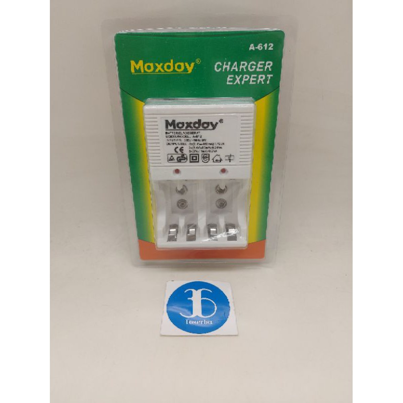 Charger Maxday A-612 - Cas Batre Maxday 612 - Cas Baterai Maxday