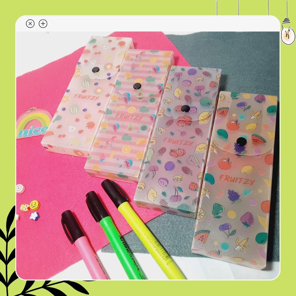 

KOTAK PENSIL MOTIF FRUITZY LUCU MURAH