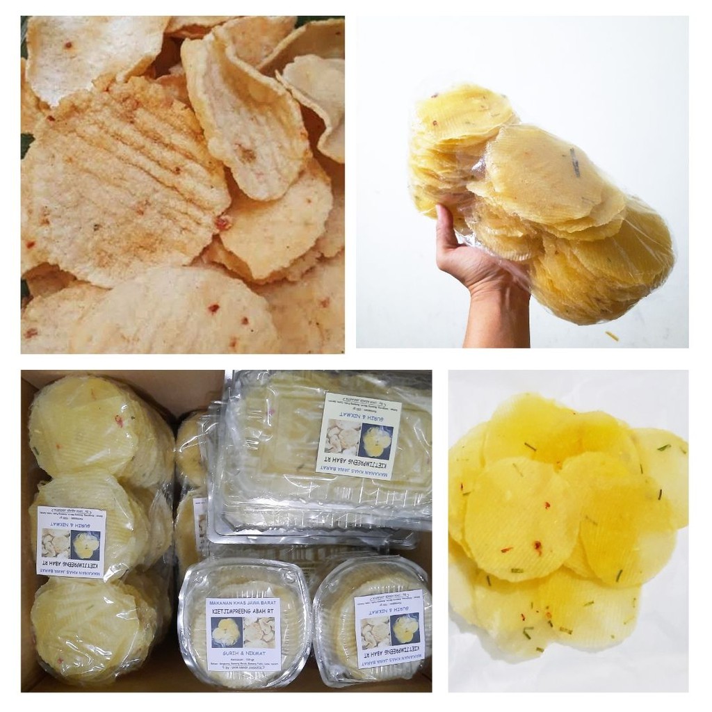 Kietjimpreeng Abah RT Krupuk Kicimpring Makanan Khas Jawa Barat Opak Original 141