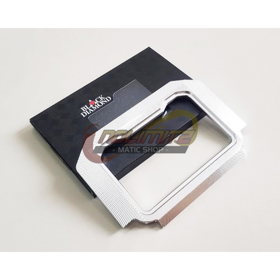 Cover Lis Garnish Speedometer Black Diamond Honda ADV 150