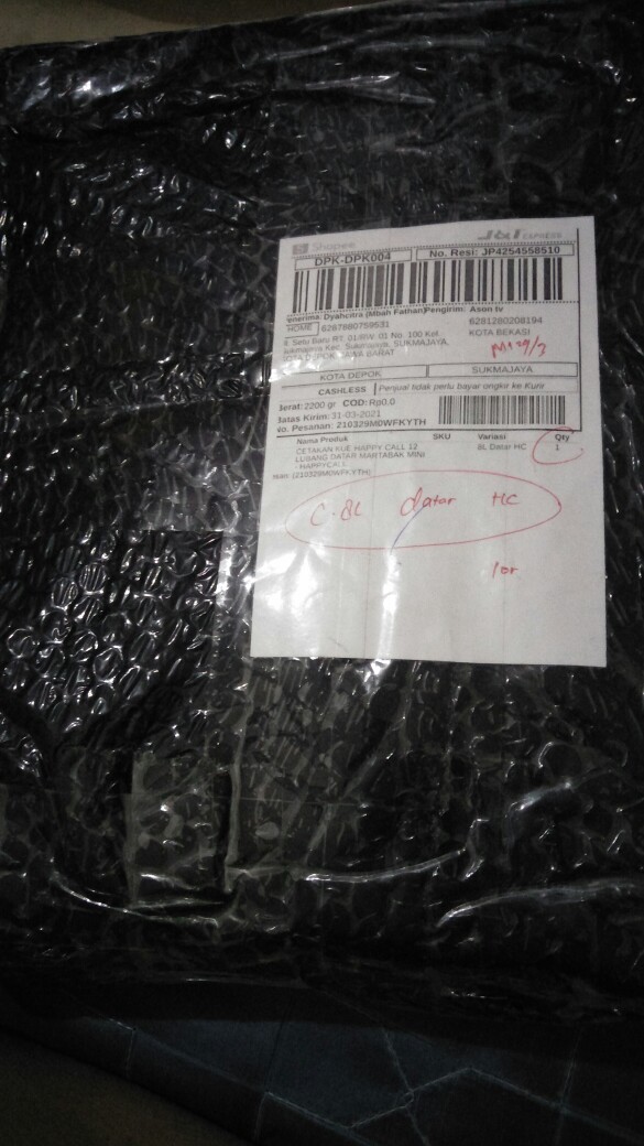 Cetakan Kue Happy Call 12 Lubang Datar Martabak Mini - Happycall