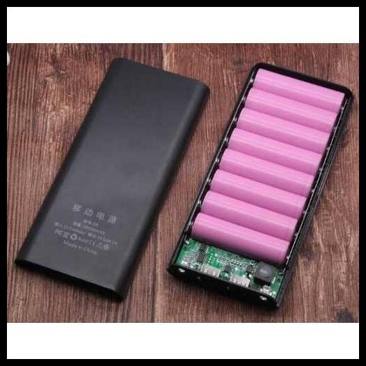 Case Power Bank Powerbank Rakitan Baterai Batrai 18650 Usb Bisa Type C